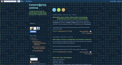 Desktop Screenshot of careersatpinpointone.blogspot.com