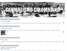 Tablet Screenshot of canibalismocolombiano.blogspot.com