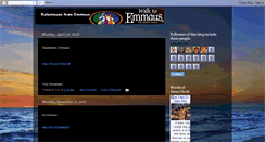 Desktop Screenshot of emmaus71.blogspot.com