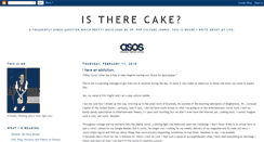 Desktop Screenshot of istherecake.blogspot.com