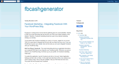 Desktop Screenshot of fbcashgenerator.blogspot.com