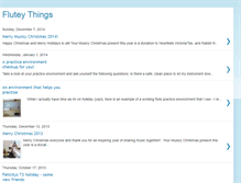 Tablet Screenshot of fluteythings.blogspot.com
