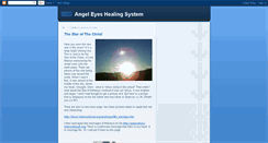 Desktop Screenshot of angeleyeshealing.blogspot.com