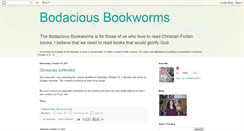 Desktop Screenshot of bodaciousbookworms.blogspot.com