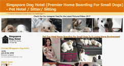 Desktop Screenshot of homestaydogs.blogspot.com