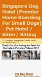 Mobile Screenshot of homestaydogs.blogspot.com