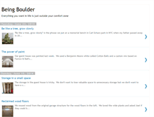 Tablet Screenshot of beingboulder.blogspot.com