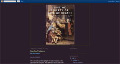 Desktop Screenshot of libertyordeath-daniel.blogspot.com