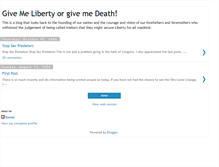 Tablet Screenshot of libertyordeath-daniel.blogspot.com