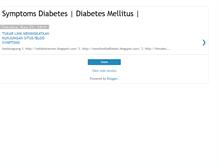 Tablet Screenshot of diabetesofmellitus.blogspot.com