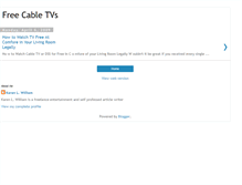Tablet Screenshot of freecabletvs.blogspot.com
