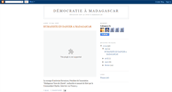 Desktop Screenshot of crise-madagascar.blogspot.com