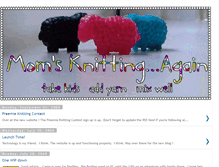 Tablet Screenshot of momsknitting.blogspot.com