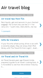 Mobile Screenshot of air-travel-kit.blogspot.com