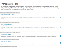 Tablet Screenshot of frankensteintalk.blogspot.com