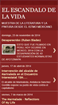 Mobile Screenshot of elescandalodelavida.blogspot.com
