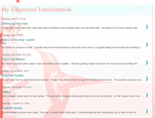 Tablet Screenshot of mytranssexualtransformation.blogspot.com