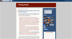 Desktop Screenshot of plinkingreality.blogspot.com