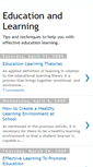 Mobile Screenshot of educationandlearninginfo.blogspot.com