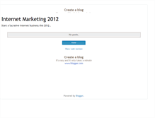 Tablet Screenshot of internetmarketerhelp.blogspot.com