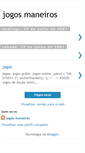 Mobile Screenshot of jogosmaneiro.blogspot.com