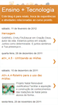 Mobile Screenshot of ensinomaistecnologia.blogspot.com