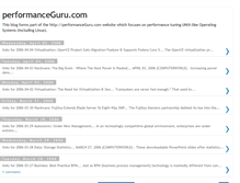 Tablet Screenshot of performanceguru.blogspot.com