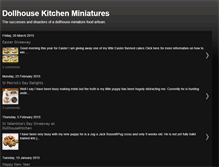 Tablet Screenshot of miniature-dollhouse.blogspot.com