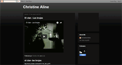 Desktop Screenshot of christinealine.blogspot.com