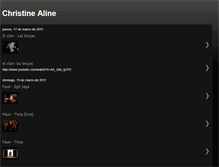 Tablet Screenshot of christinealine.blogspot.com