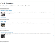 Tablet Screenshot of cordsbreakers.blogspot.com