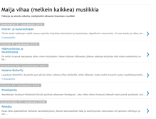 Tablet Screenshot of maijavihaamusiikkia.blogspot.com