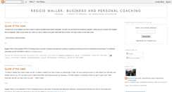 Desktop Screenshot of coachreggiewaller.blogspot.com