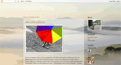 Desktop Screenshot of chottomatte-ansku.blogspot.com