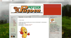 Desktop Screenshot of professorpacoca.blogspot.com