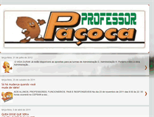 Tablet Screenshot of professorpacoca.blogspot.com