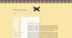 Desktop Screenshot of fusing10finger.blogspot.com