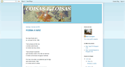 Desktop Screenshot of coisas-e-loisas.blogspot.com