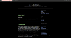 Desktop Screenshot of colombianitas.blogspot.com