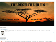 Tablet Screenshot of journeythroughthehills.blogspot.com