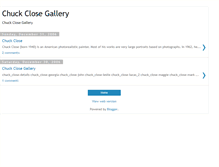Tablet Screenshot of chuckclosegallery.blogspot.com