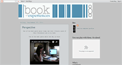 Desktop Screenshot of bookofexperiences.blogspot.com