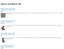 Tablet Screenshot of aboveandbelowme.blogspot.com