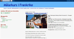 Desktop Screenshot of malarkurs-frankrike.blogspot.com