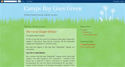 Desktop Screenshot of campsbaygoesgreen.blogspot.com
