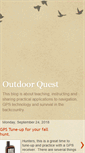 Mobile Screenshot of outdoorquest.blogspot.com