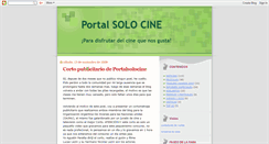 Desktop Screenshot of portalsolocine.blogspot.com