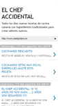 Mobile Screenshot of elchefaccidental.blogspot.com
