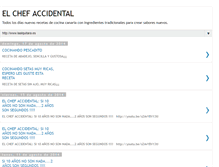 Tablet Screenshot of elchefaccidental.blogspot.com