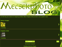 Tablet Screenshot of mecsekphoto.blogspot.com